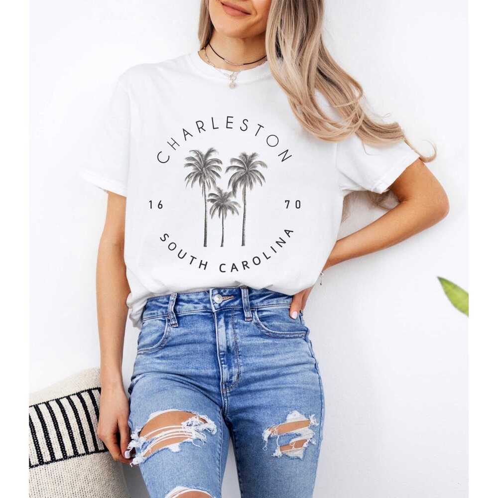 Charleston T-Shirt, South Carolina Vibes Shirt